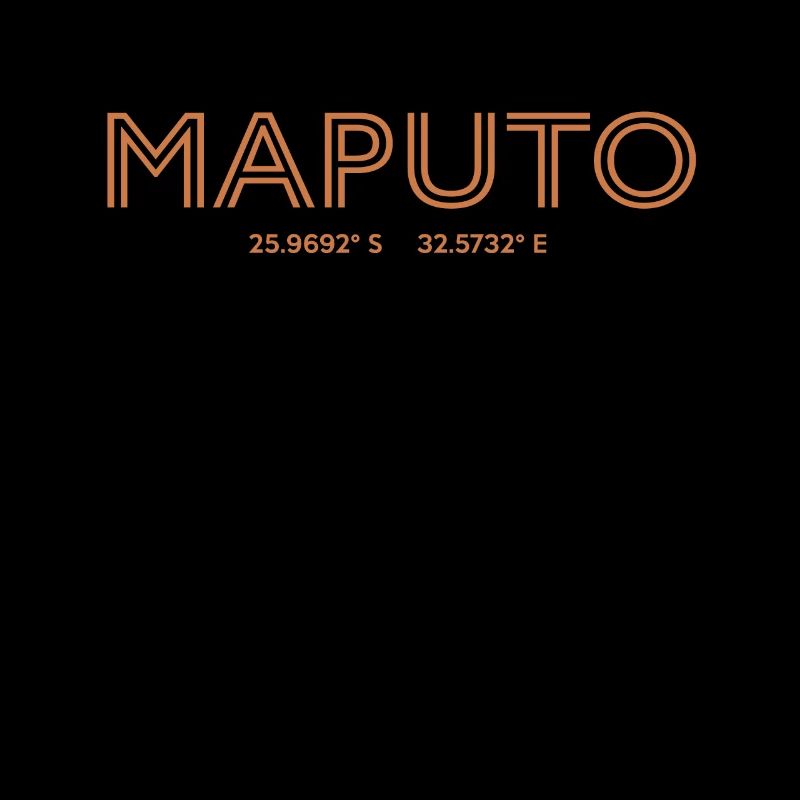 Coordonnées de la ville de Mozambique - Maputo