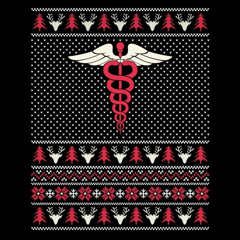 Infirmière Ugly Christmas