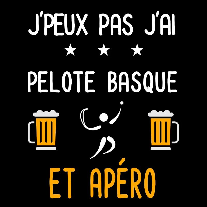 je peux pas j'ai pelote basque apéro