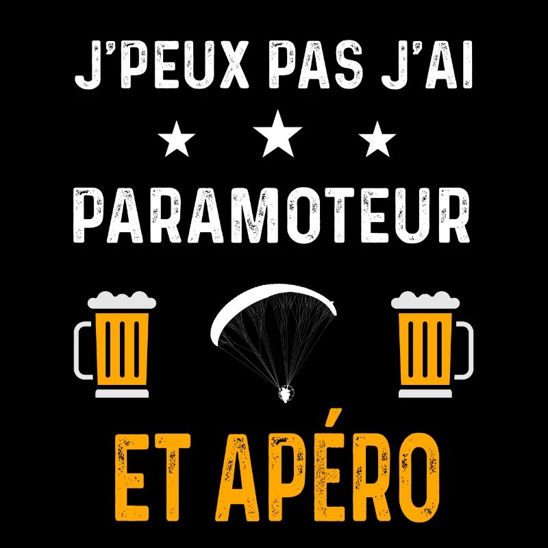je peux pas j'ai paramoteur et apéro