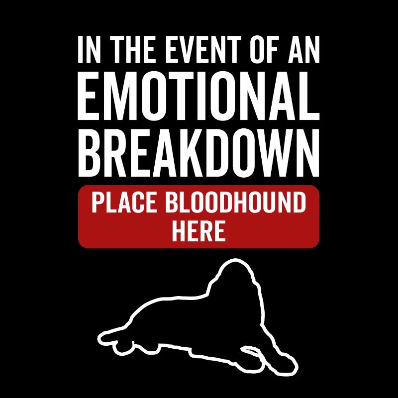 Emotional - Hund Bluthund