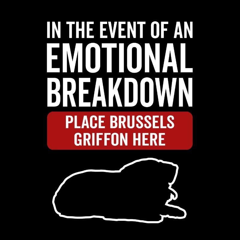 Émotionnel - Chien Bruxelles Griffon