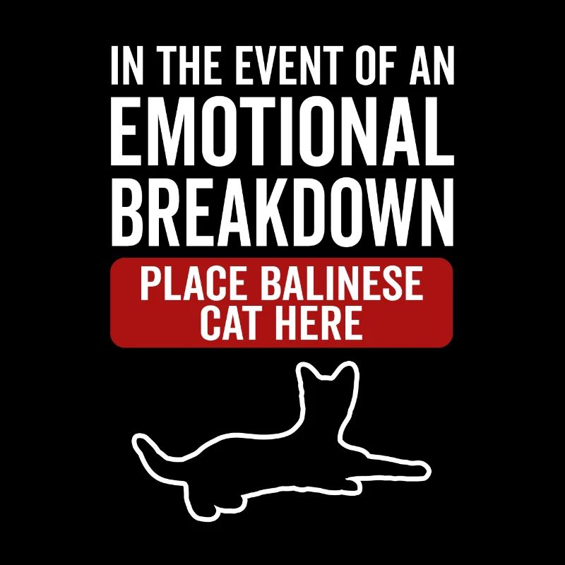 Émotionnel - Chat balinais