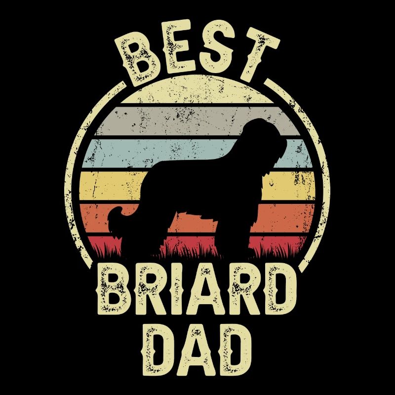 Bester Hundevater - Briard