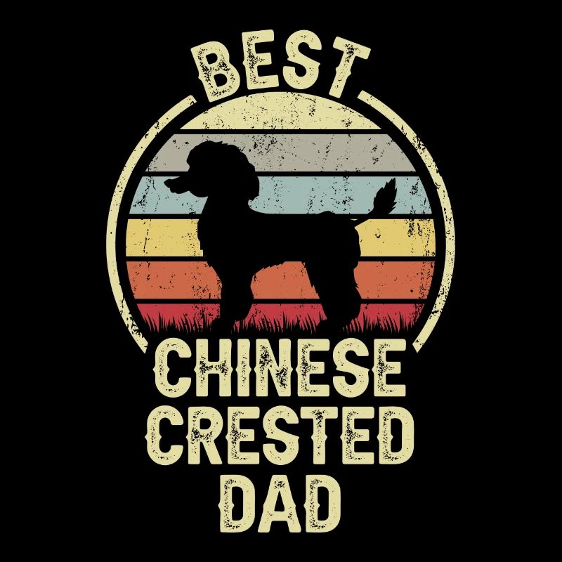 Bester Hund Dad - Chinesische Crested