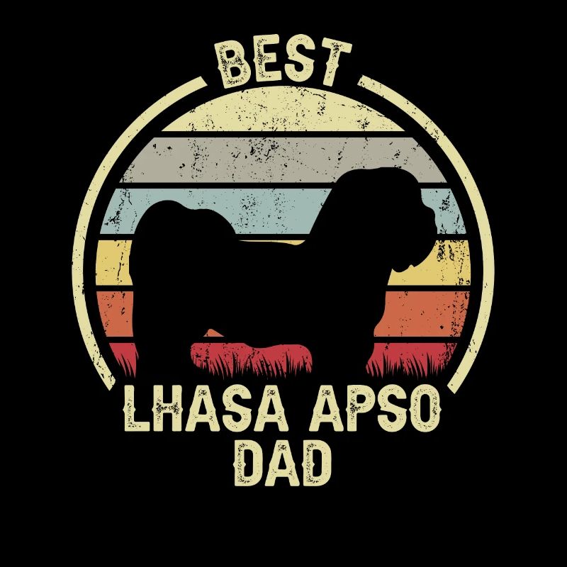 Best Dog Father - Lhasa Apso