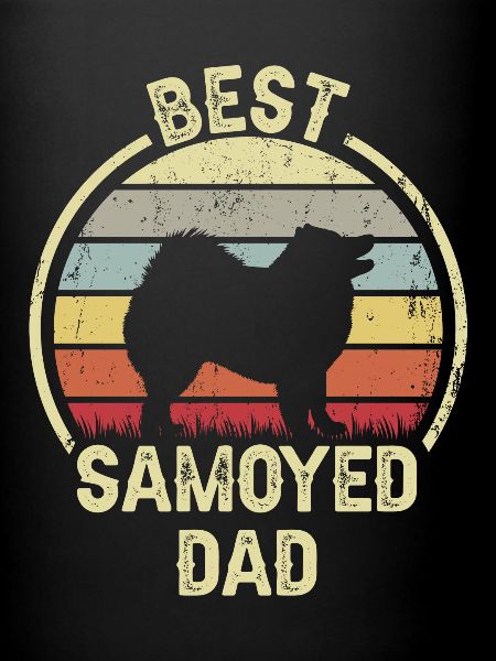 Meilleur père chien - Samoyède