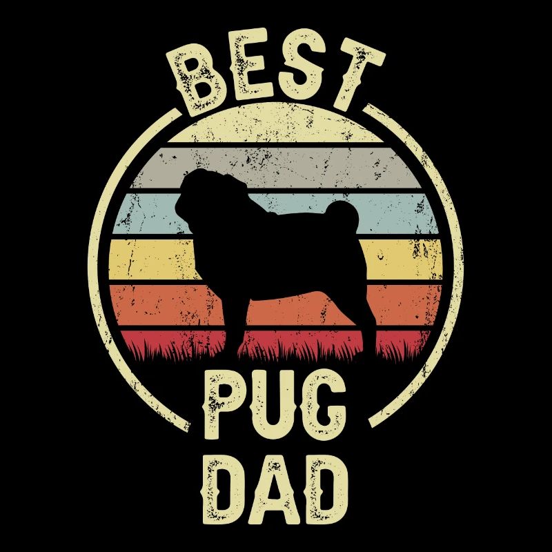 Bester Hund Dad - Mops