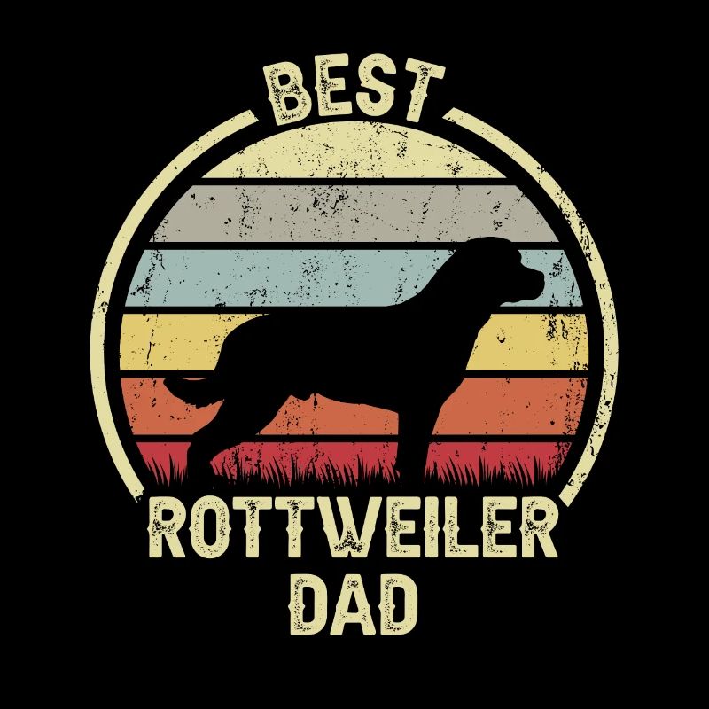 Bester Hund Dad - Rottweiler