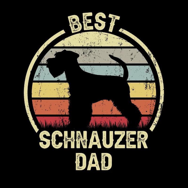 Best Dog Dad - Schnauzer