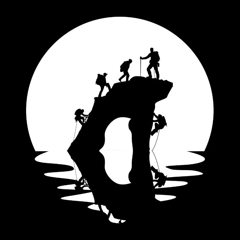 Cercle et réflexion - Escalade -