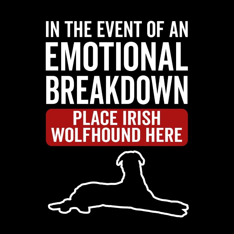 Emotional - Dog Irish Wolfhound