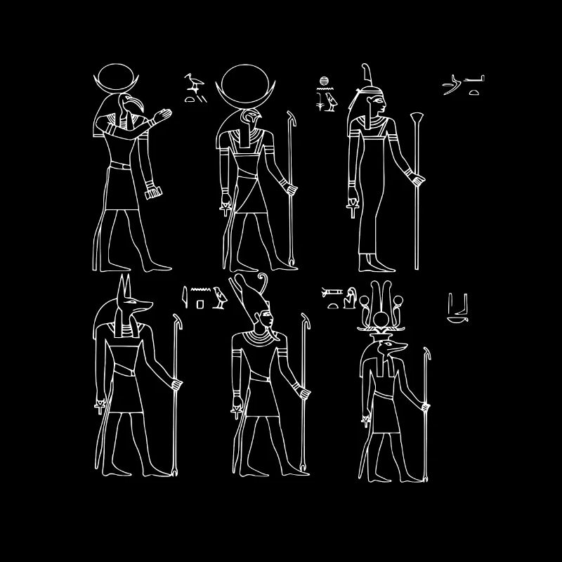 Hiéroglyphes égyptologue, Égypte ancienne