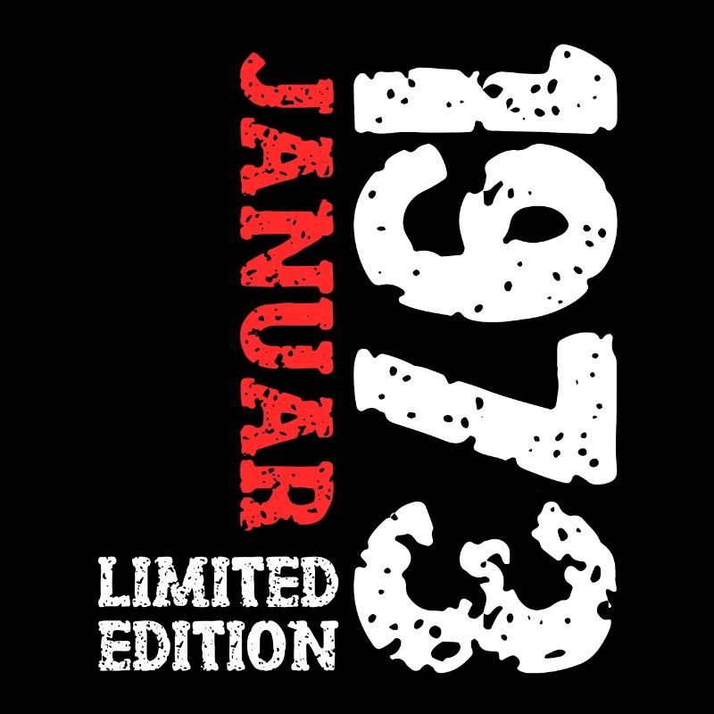 1973 janvier édition limitée déco tenue d’anniversaire