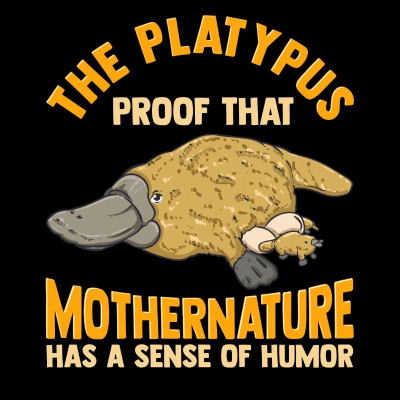 Ornithorynque preuve Mère Nature a le sens de l’humour