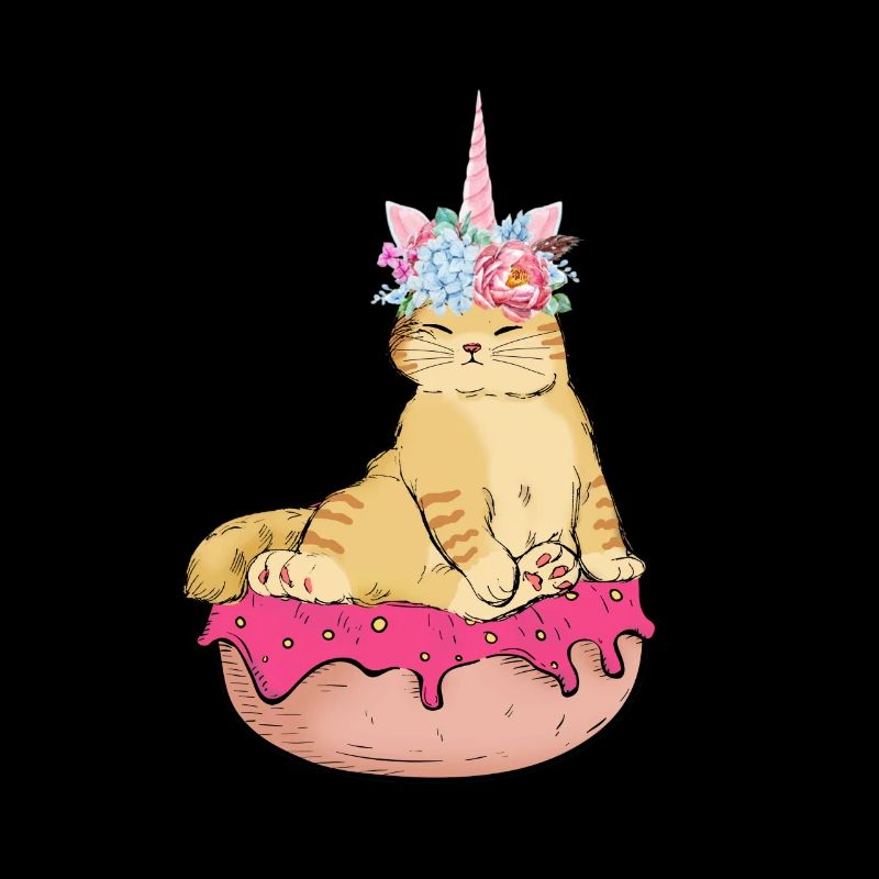Cat Unicorn Donut