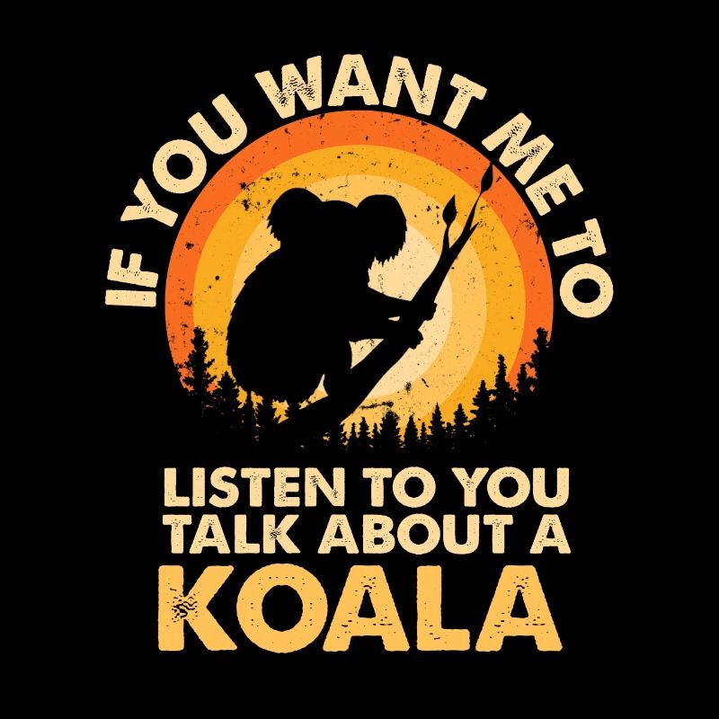 Hear talk about animal koala