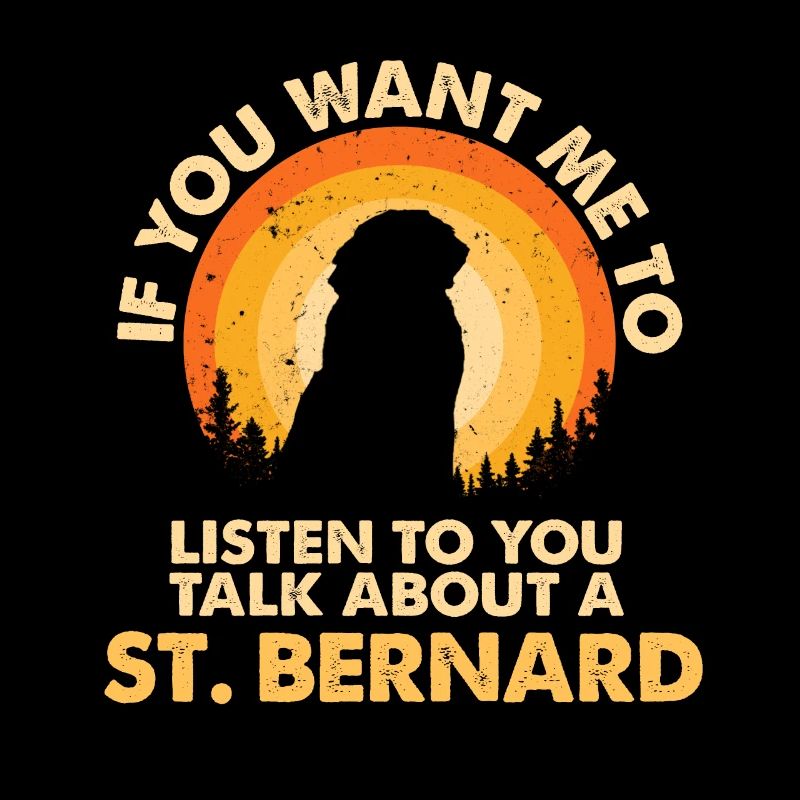 Talk about dog St. Bernard