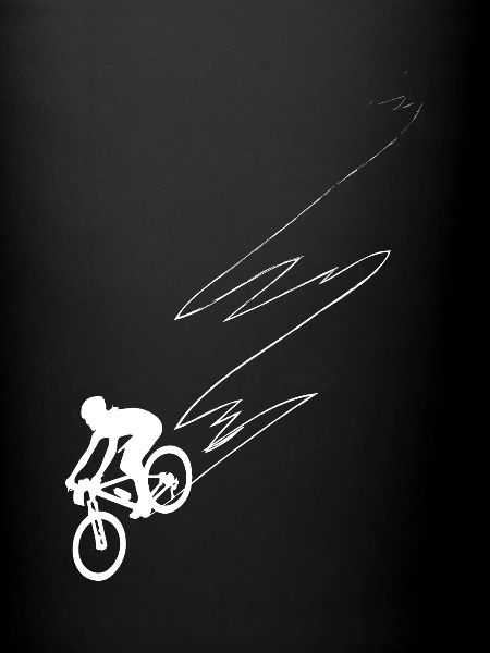 Ligne courbe - Cyclisme - (2)