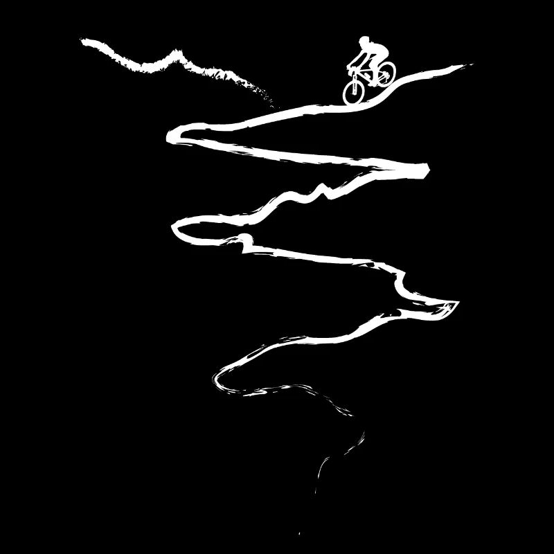 Ligne courbe - cyclisme - (4)