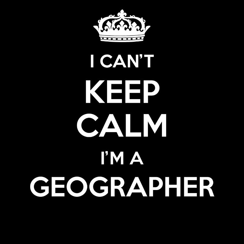 Ich Kann Mich Nicht Beruhigen, Ich Bin Geograph