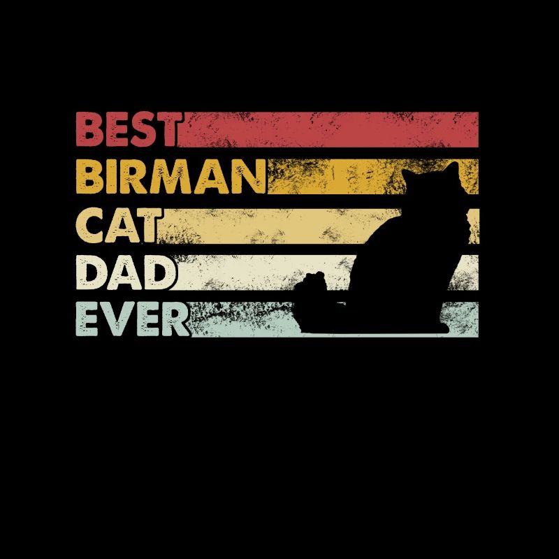 Bester Vater Aller Zeiten - Birma-Katze