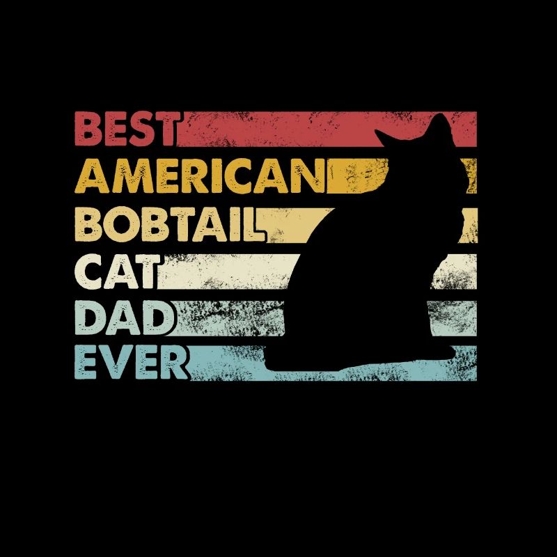 Bester Vater Aller Zeiten - American Bobtail Cat