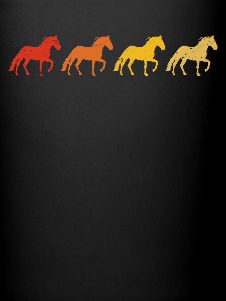 Chevaux rétro