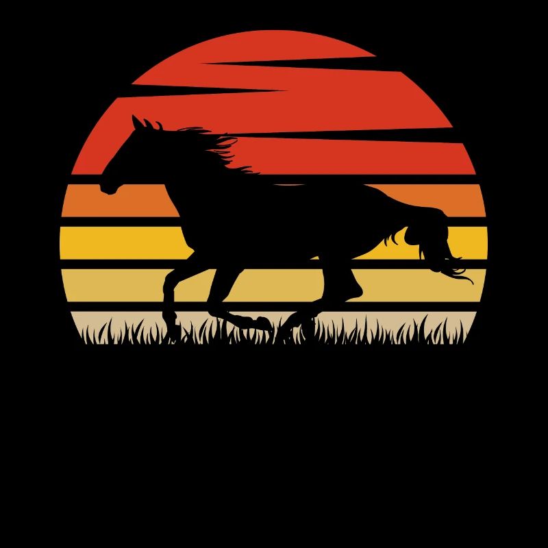 Retro Pferd