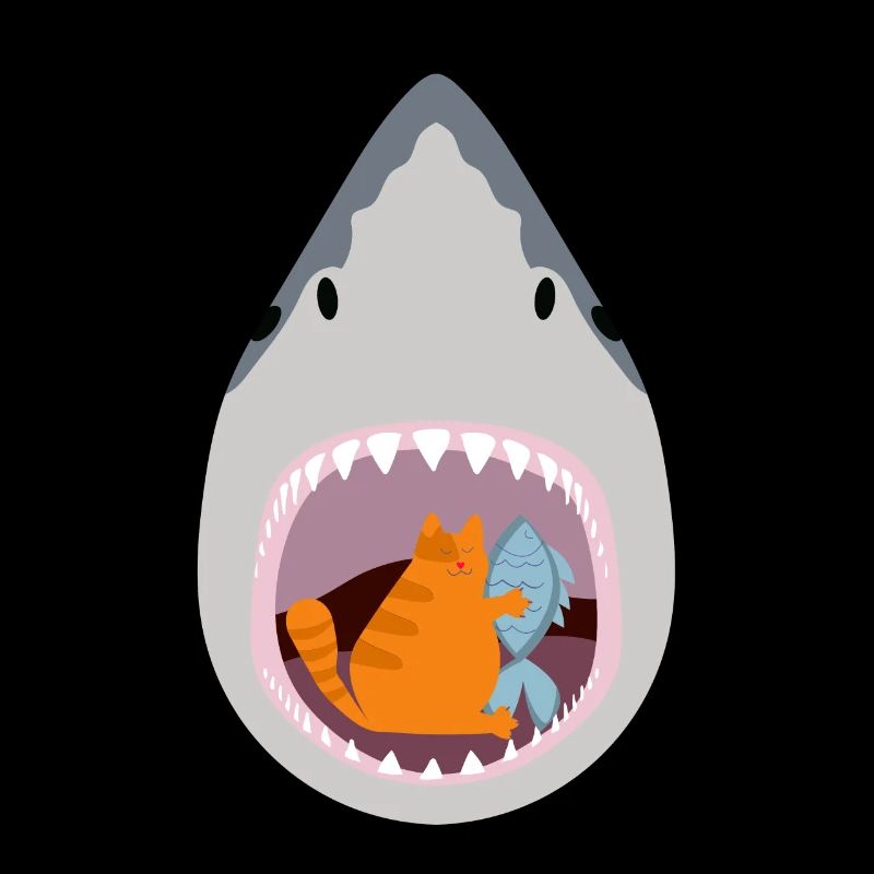 Chat mangeur de requins