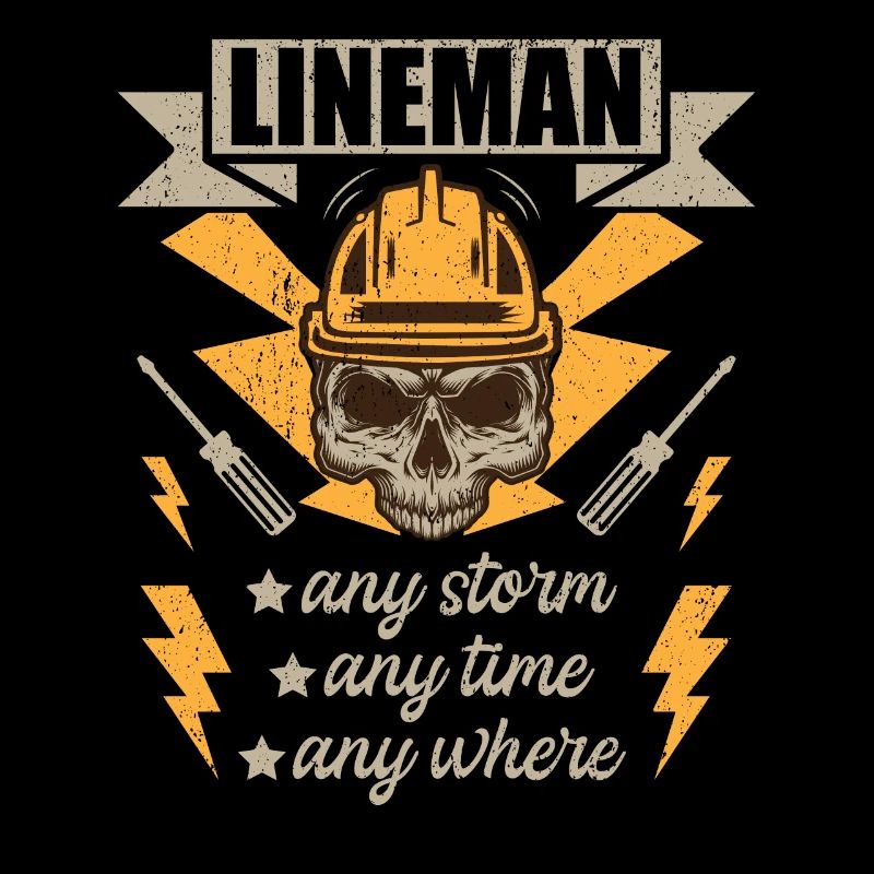 Funny High Voltage Electrician Saying Electrics