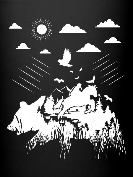 Riding Bear -
