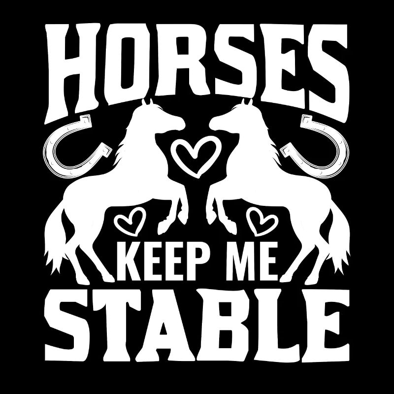 Pferde halten mich im Stall 2 -