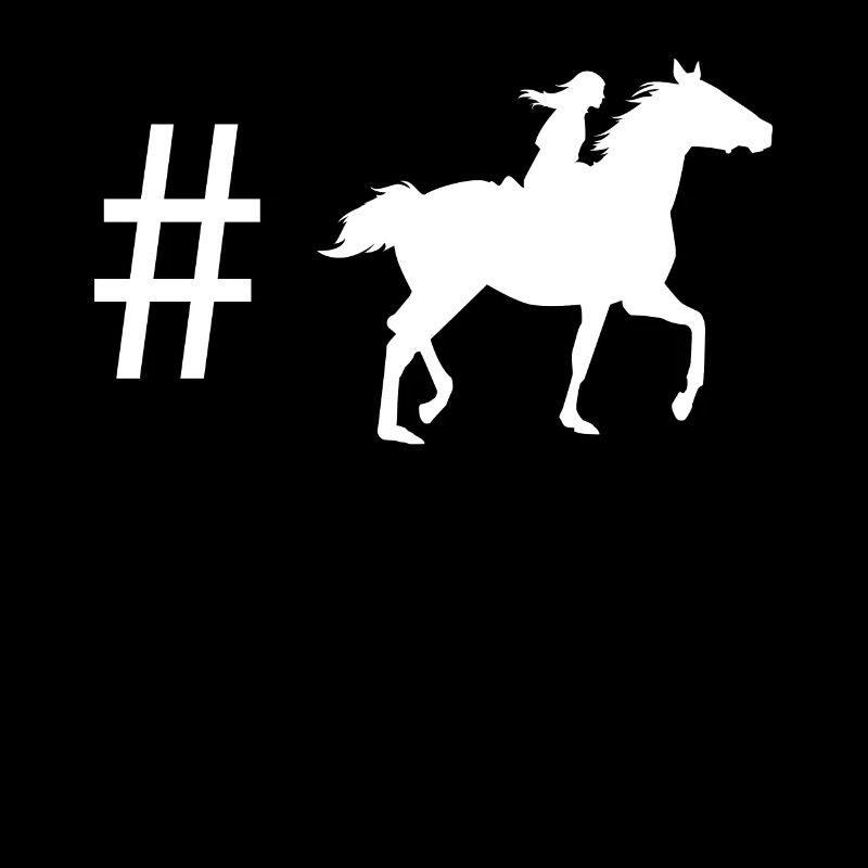 Hashtag - Reiten -
