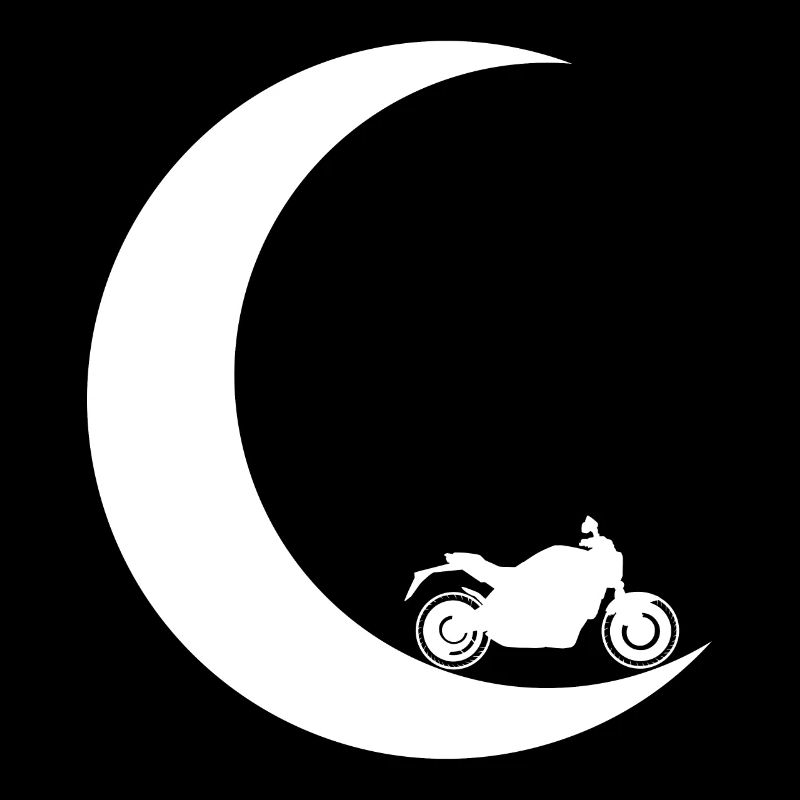 Crescent Moon - Motorcycle -