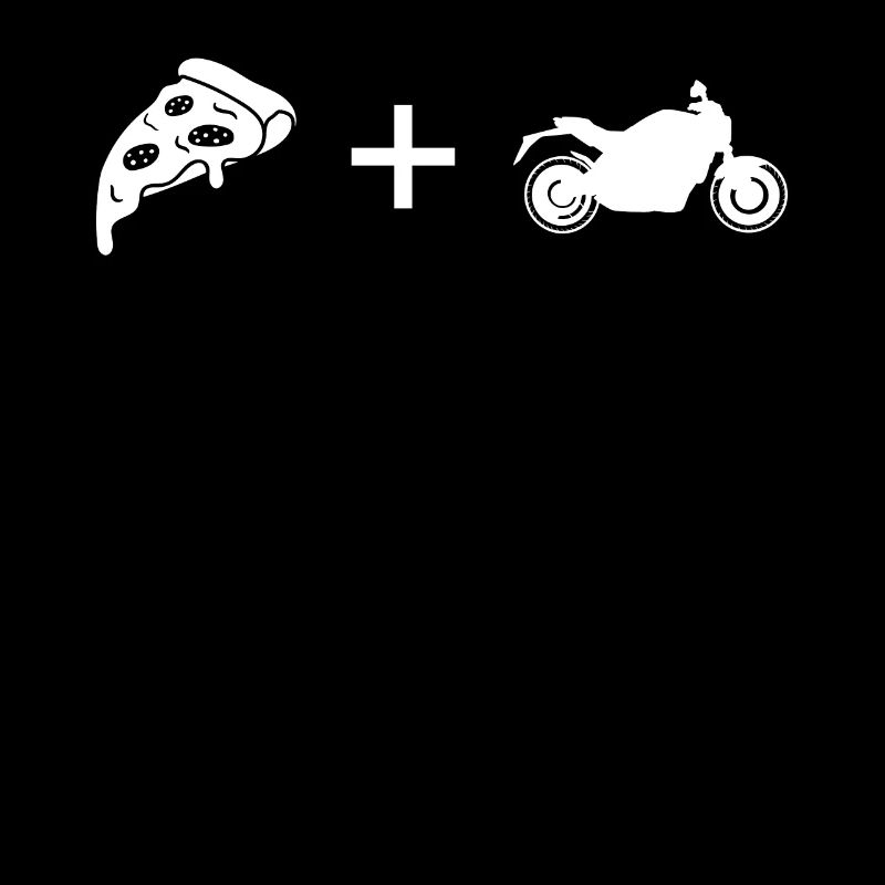 Pizza - Motorrad -