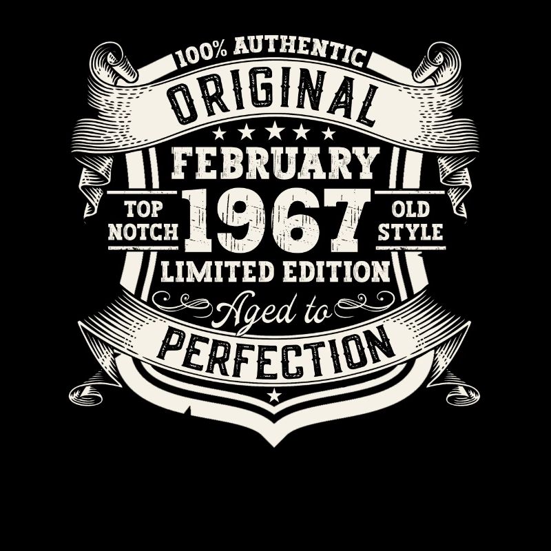 February born 1967 56th birthday gift man