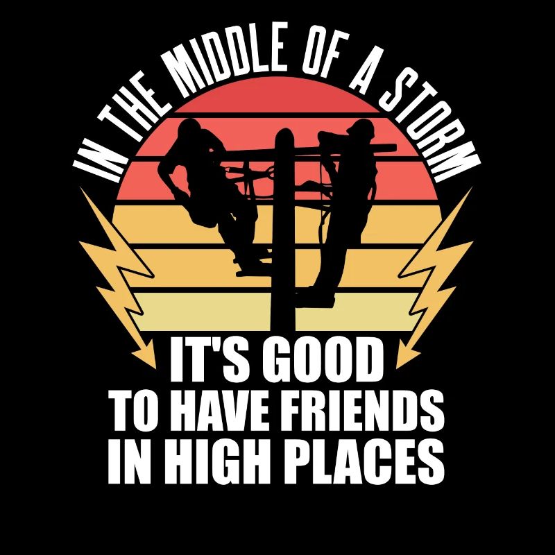 Power Lineman Stromleitung Elektriker