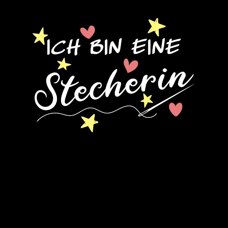 Ironisches Stecherin Embroidery Sticken Stickerin