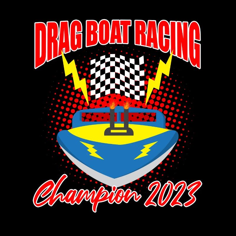 Schnellboot-Rennen Design for Rennbootfahrer