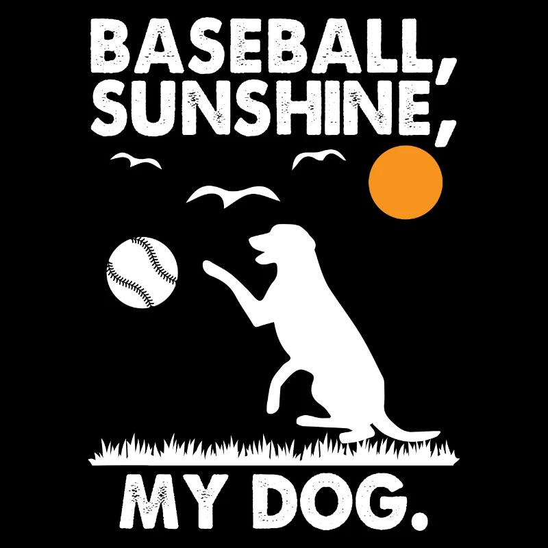 Baseball Sunshine My Dog