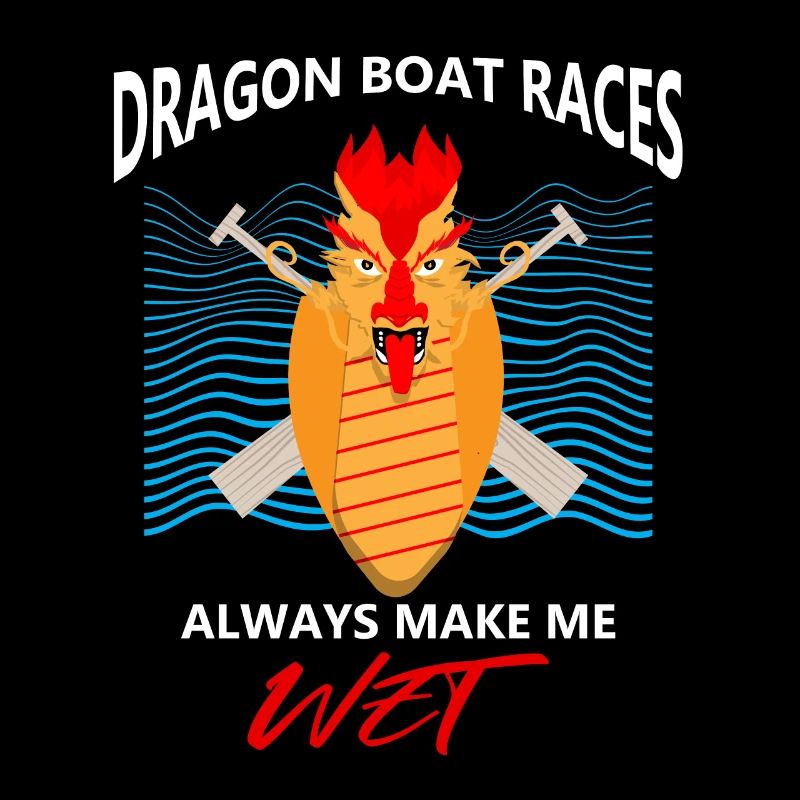 Dragon boating theme for dragon boat paddling
