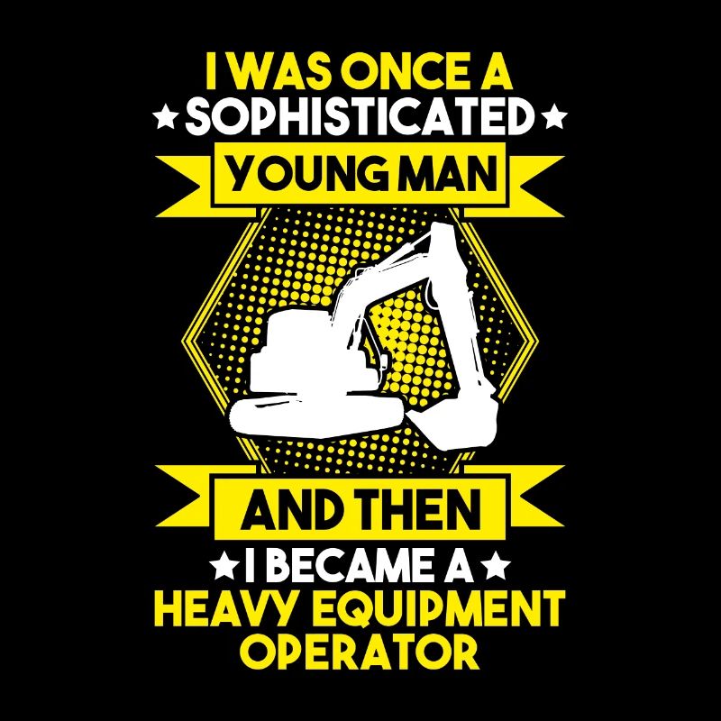 Baggerfahrer Baggerführer Heavy Equipment Operator