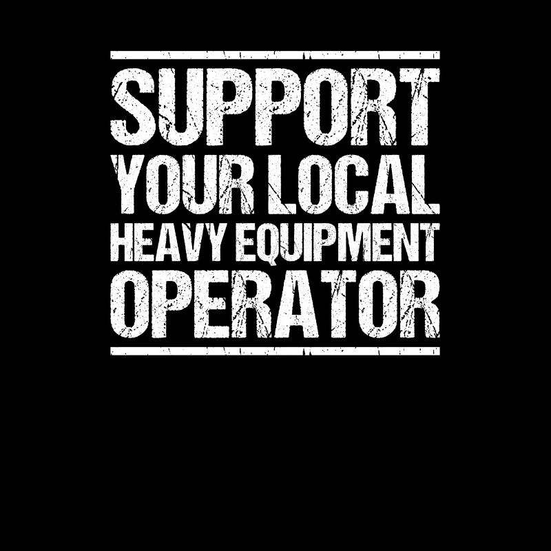 Baggerfahrer Baggerführer Heavy Equipment Operator