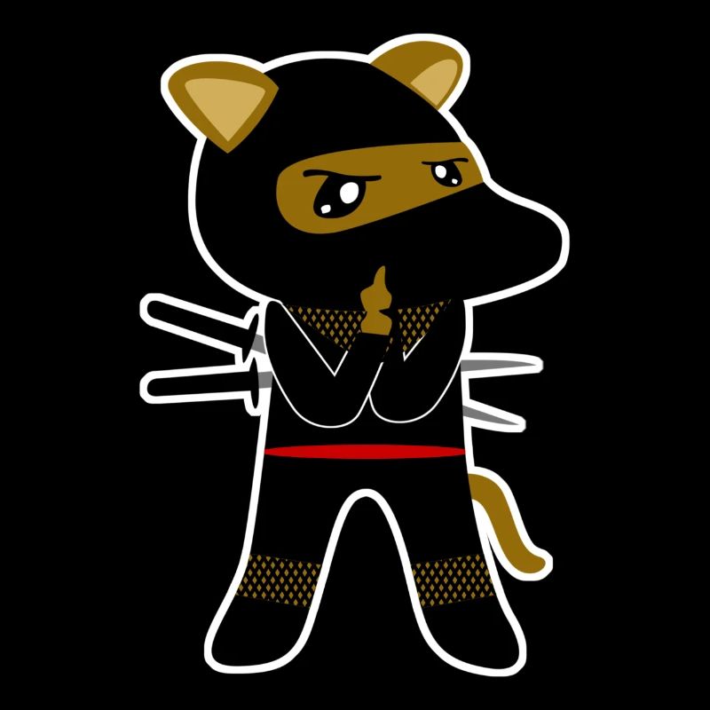 Ninja Chien Chiens Ninjas