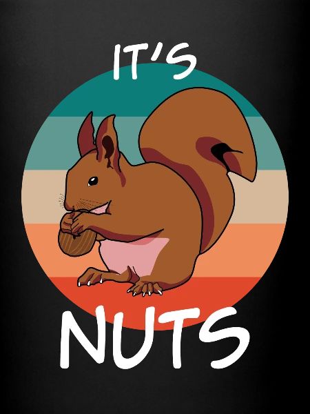 Eichhörnchen Retro Squirrel