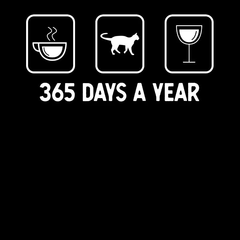 365 jours par an - Vin - Chat -