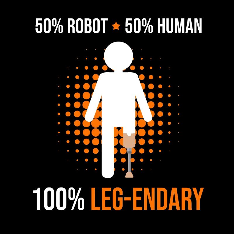 Bionic leg design for leg prostheses