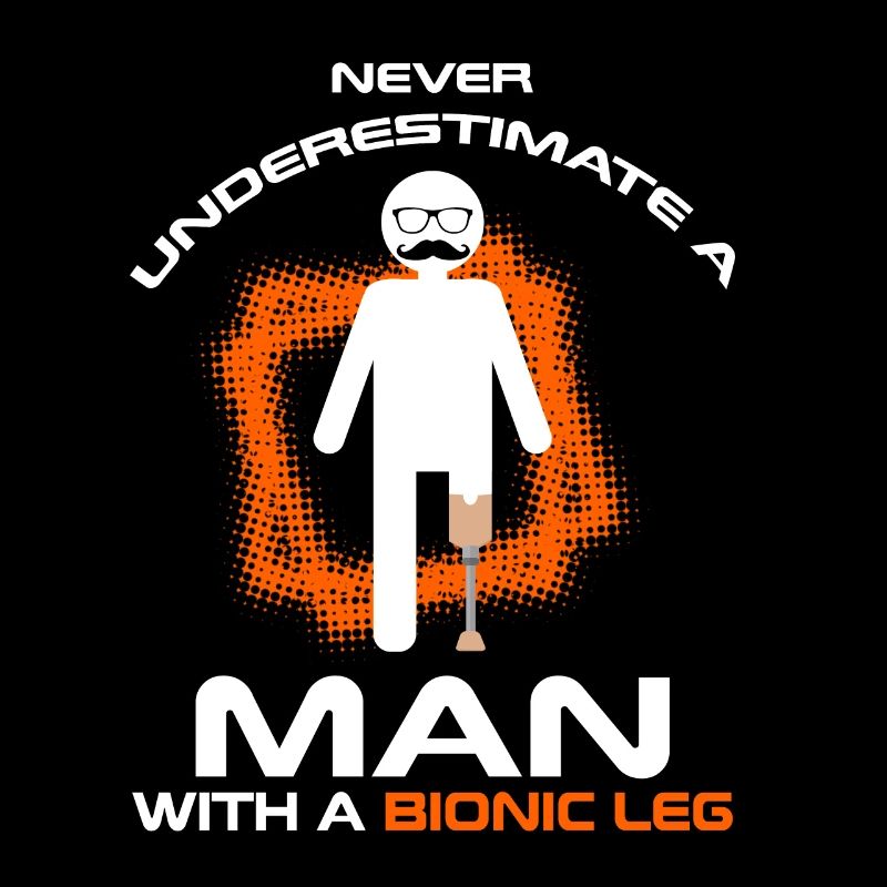 Bionic leg design for leg prostheses