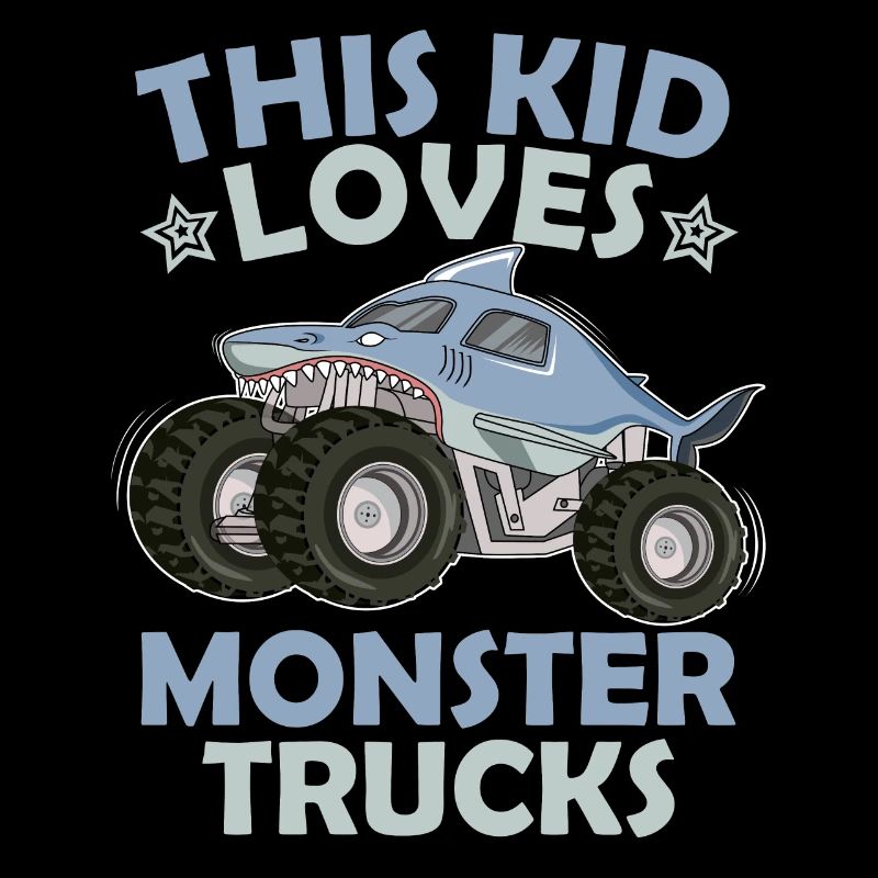 Dieses Kind Liebt Monstertrucks